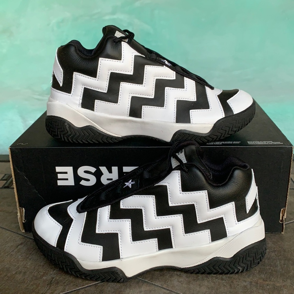CONVERSE VLTG MID BLACK/WHITE/BLACK WMNS - Picture 4 of 15
